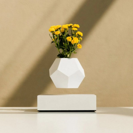 Левитирующий вазон FLYTE Planter, белая основа, фото 5