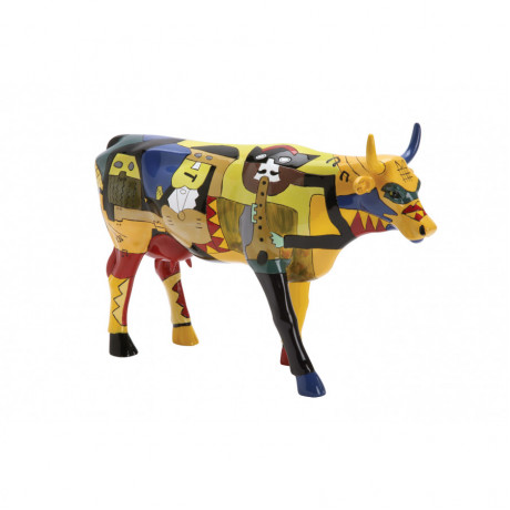 Колекційна статуетка Cow Parade корова Picowso's Moosicians, Size L, фото 2