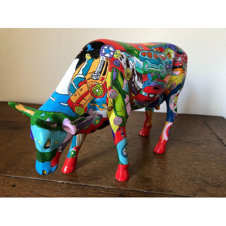 Колекційна статуетка Cow Parade корова Brenner Mooters, Size L, фото 4