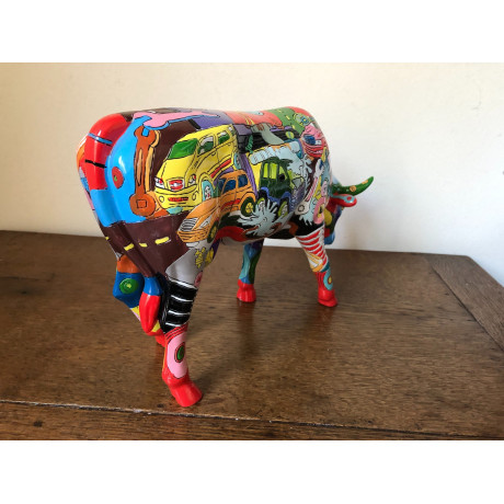 Колекційна статуетка Cow Parade корова Brenner Mooters, Size L, фото 5