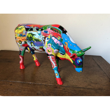 Колекційна статуетка Cow Parade корова Brenner Mooters, Size L, фото 8