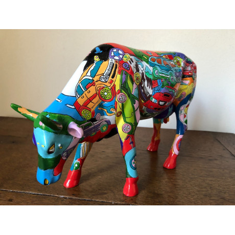 Колекційна статуетка Cow Parade корова Brenner Mooters, Size L, фото 9