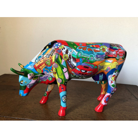 Колекційна статуетка Cow Parade корова Brenner Mooters, Size L, фото 11