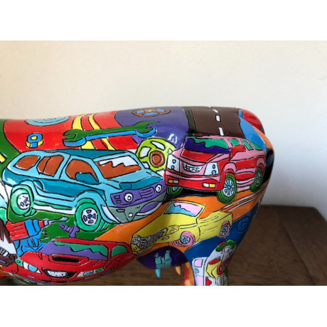 Колекційна статуетка Cow Parade корова Brenner Mooters, Size L, фото 12