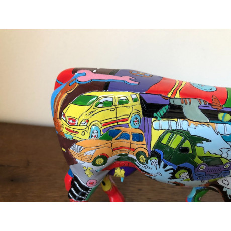 Колекційна статуетка Cow Parade корова Brenner Mooters, Size L, фото 13