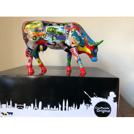 Колекційна статуетка Cow Parade корова Brenner Mooters, Size L, фото 18