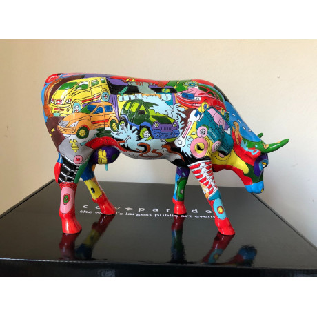 Колекційна статуетка Cow Parade корова Brenner Mooters, Size L, фото 19