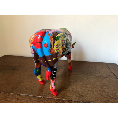 Колекційна статуетка Cow Parade корова Brenner Mooters, Size L, фото 16