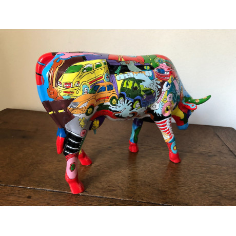 Колекційна статуетка Cow Parade корова Brenner Mooters, Size L, фото 17