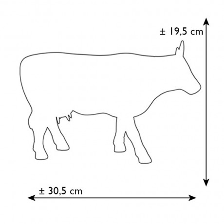 Колекційна статуетка Cow Parade корова Musselmalet, Size L, фото 6