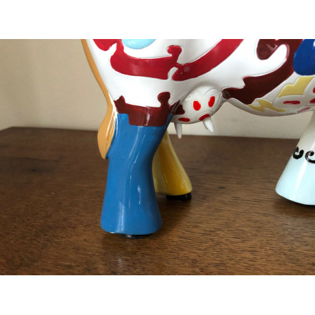 Колекційна статуетка Cow Parade корова Wooodstock, Size L, фото 10