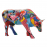 Коллекционная статуэтка Cow Parade корова Partying with P-COW-sso, Size L