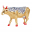 Коллекционная статуэтка Cow Parade корова The Evil Eye Cow-aka Nazar Boncugu, Size L