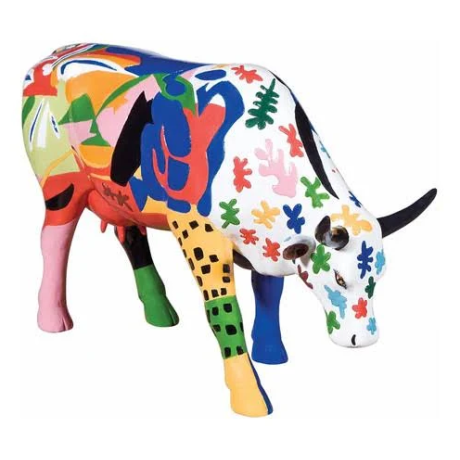 Коллекционная статуэтка Cow Parade корова A La Mootisse 30х9х20 см, Size L, фото 2