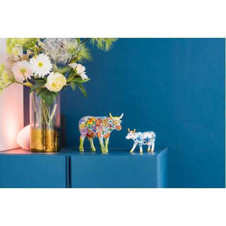 Коллекционная статуэтка Cow Parade корова Vaca Flora, Size L, фото 9