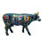 Коллекционная статуэтка Cow Parade корова Friends 30х9х20 см, Size L