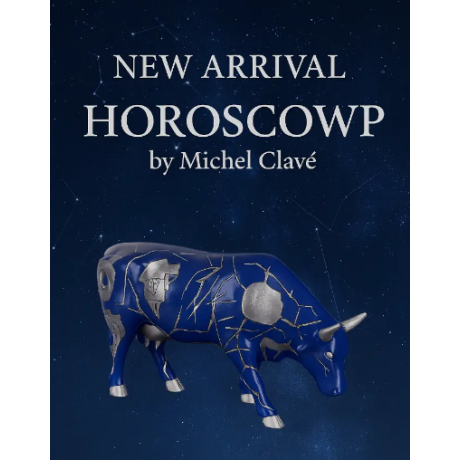 Коллекционная статуэтка Cow Parade корова Horoscowp 30х9х20 см, Size L, фото 4