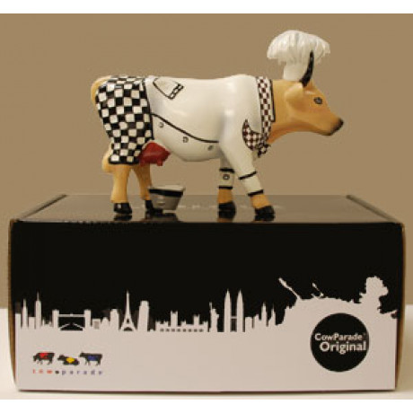 Коллекционная статуэтка Cow Parade корова Chef Cow, Size M, фото 8