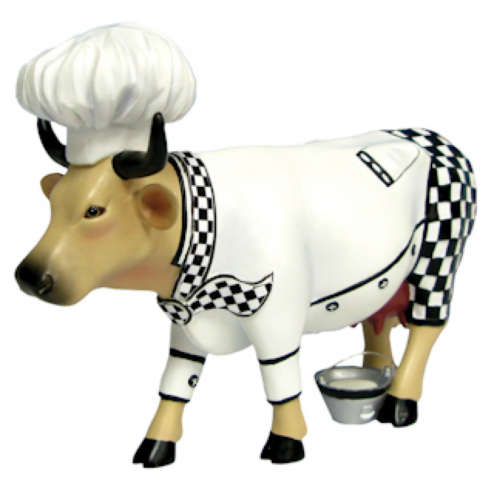Коллекционная статуэтка Cow Parade корова Chef Cow, Size M, фото 1