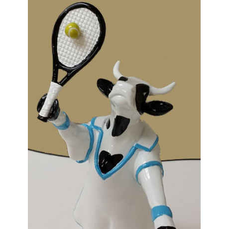 Коллекционная статуэтка Cow Parade корова Tennis Cow, Size M, фото 6