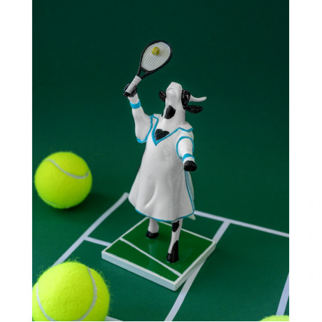 Коллекционная статуэтка Cow Parade корова Tennis Cow, Size M, фото 5