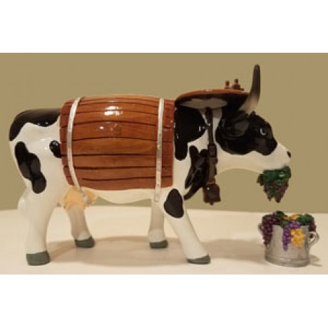 Коллекционная статуэтка Cow Parade корова Clarabelle the Wine Cow, Size М, фото 4
