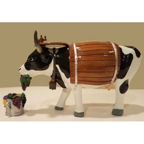 Коллекционная статуэтка Cow Parade корова Clarabelle the Wine Cow, Size М, фото 6