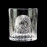 Набор для виски "КАЗАЦКИЙ", (silver) 6 бокалов, чистый хрусталь, изображение из серебра