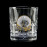Набор для виски "Казаки" Boss Crystal,  6 бокалов, золото, серебро, хрусталь