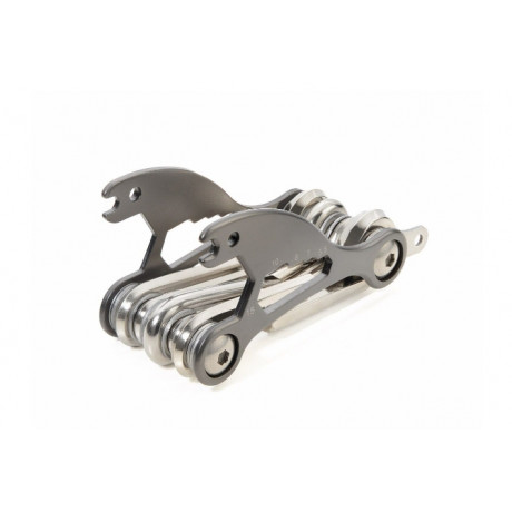 Мультиинструмент для велосипедов Troika Bike Tool, 18 функций, серый, фото 2
