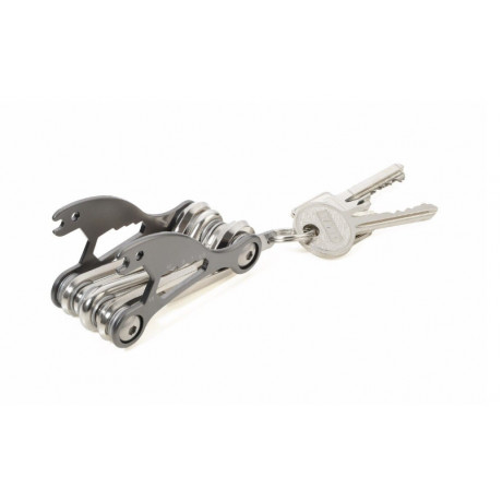 Мультиинструмент для велосипедов Troika Bike Tool, 18 функций, серый, фото 4