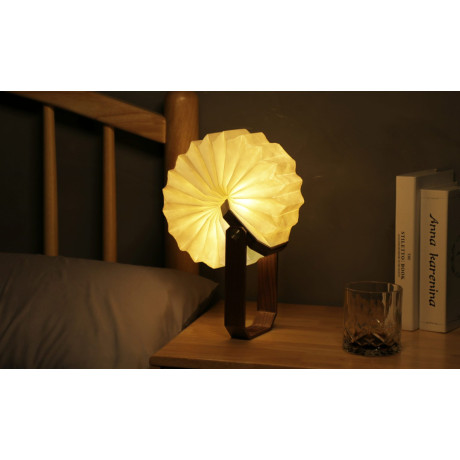 Светильник на аккумуляторе Gingko Smart Origami Lamp, бамбук, фото 7