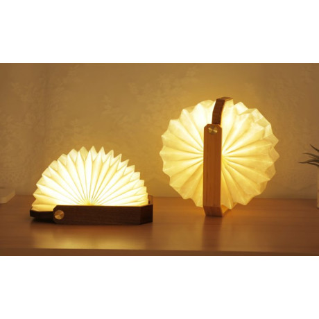 Светильник на аккумуляторе Gingko Smart Origami Lamp, бамбук, фото 6