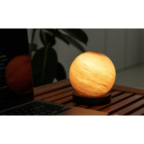 Светильник на аккумуляторе Gingko AstraGlass Light Large, песочная буря, 8 режимов освещения, фото 2