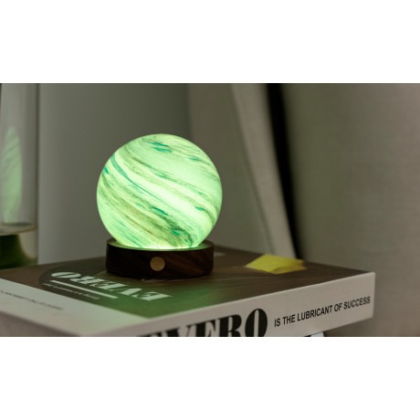 Светильник на аккумуляторе Gingko AstraGlass Light MINI, полярное облако, 8 режимов освещения, фото 10