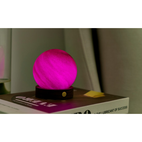 Светильник на аккумуляторе Gingko AstraGlass Light MINI, песочная буря, 8 режимов освещения, фото 8