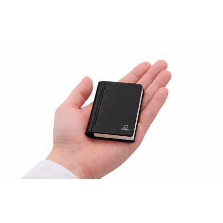 Светильник-книга на аккумуляторе Gingko Super Mini Smart Book, дерево орех, фото 4