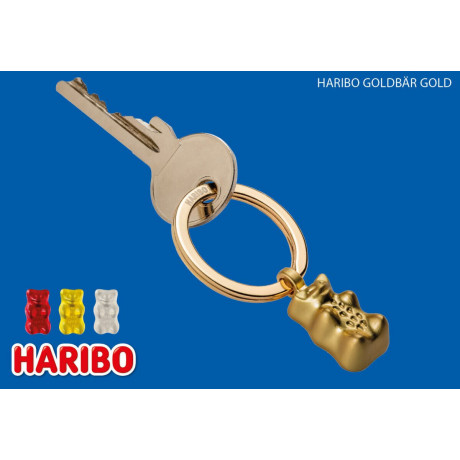 Брелок Haribo ведмедик Troika, золото, фото 4