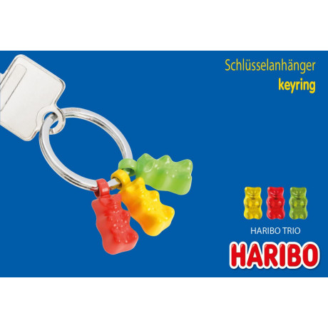 Брелок Haribo ведмедики Troika, кольорові, фото 4