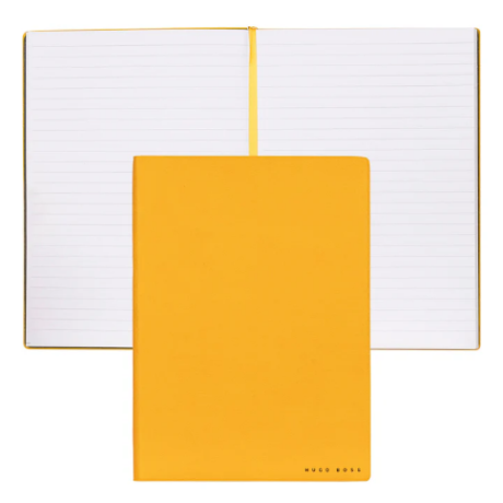 Блокнот A5 Hugo Boss ESSENTIAL Yellow Lined, фото 2