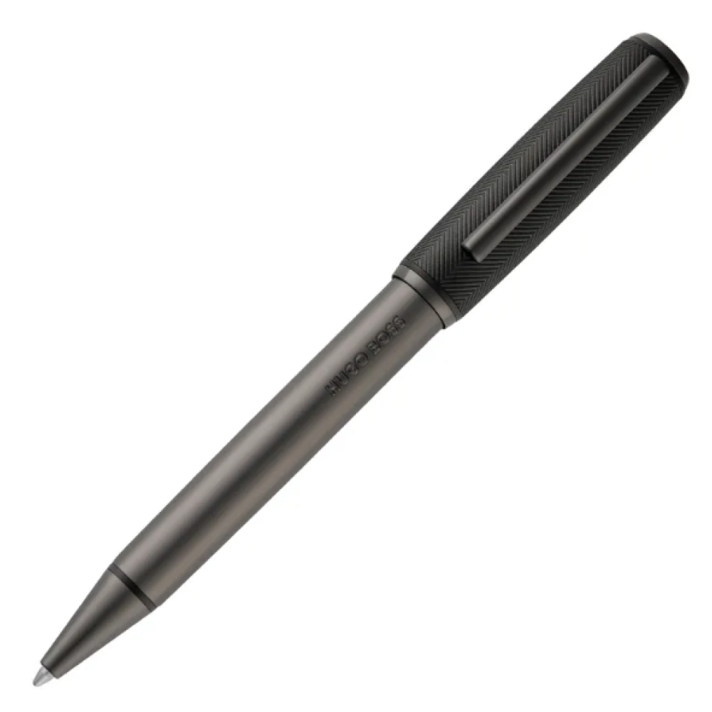 Кулькова ручка Hugo Boss Pace Black & Gun, фото 1