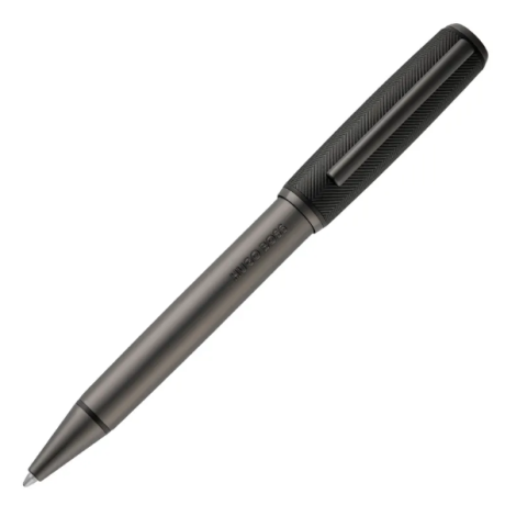 Кулькова ручка Hugo Boss Pace Black & Gun, фото 2