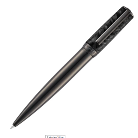 Кулькова ручка Hugo Boss Double B Saffiano Black, фото 2