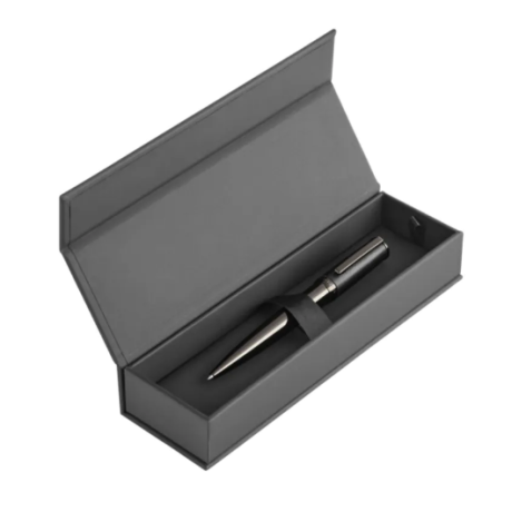 Кулькова ручка Hugo Boss Double B Saffiano Black, фото 5