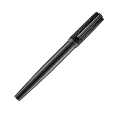 Ручка-роллер Hugo Boss Double B Saffiano Black, фото 3