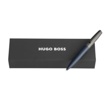 Шариковая ручка Hugo Boss Illusion Arcade  Navy & Gun, фото 5