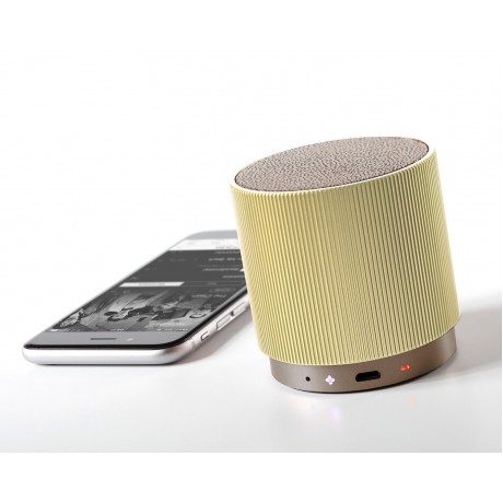 Портативный динамик LEXON Fine Speaker светлое золото, фото 6