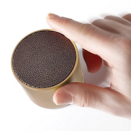 Портативный динамик LEXON Fine Speaker светлое золото, фото 4