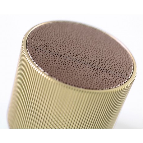 Портативный динамик LEXON Fine Speaker светлое золото, фото 3