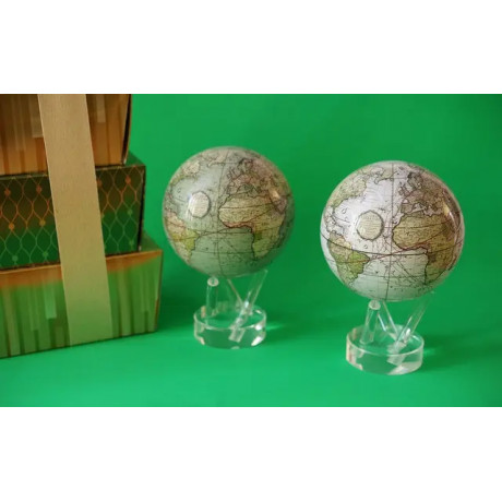 Гиро-глобус Solar Globe Mova Terra Incognitta, 11.4 см , белый ( MG-45-WCT), фото 6